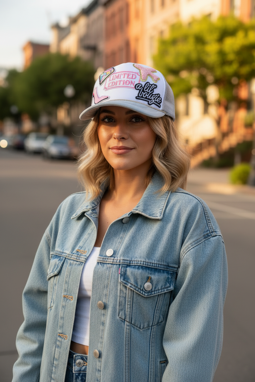 A Lil' Bougie Cap - Forward Facing Lifestyle