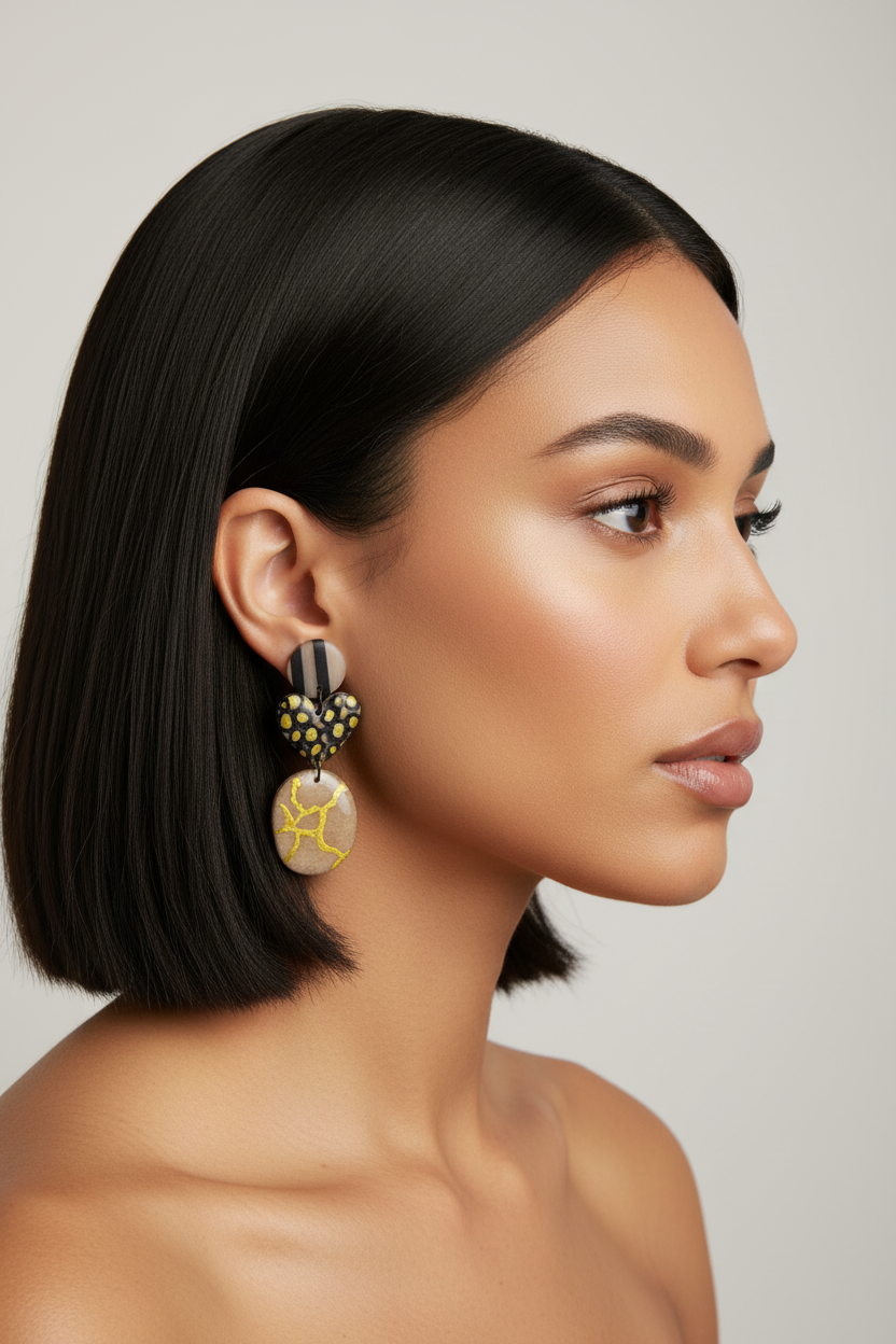 Black Gold Dangle