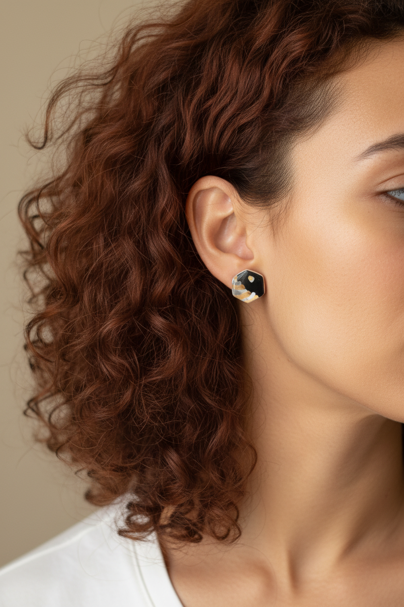 Hexagon Studs on Model