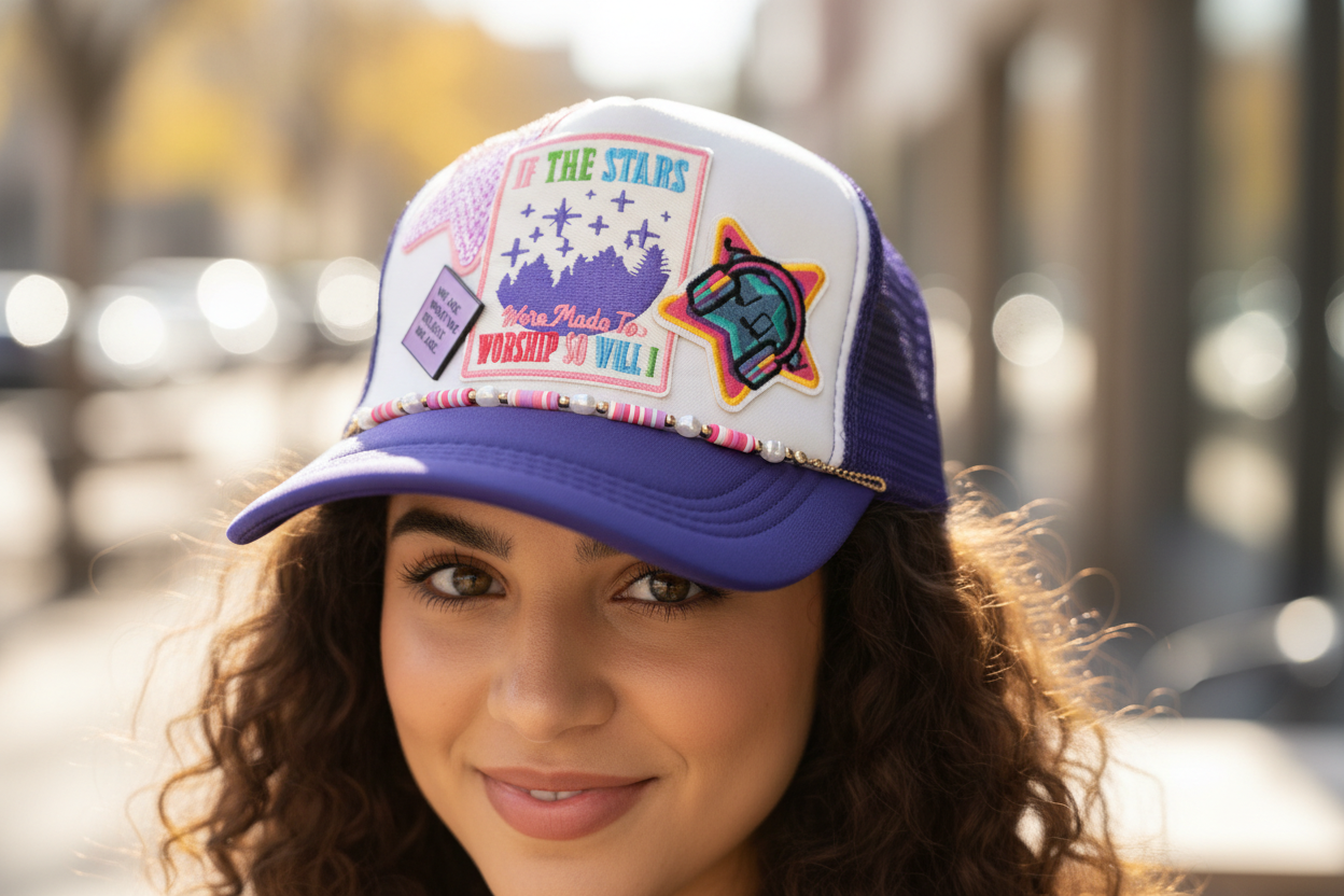 If The Stars Purple Hat