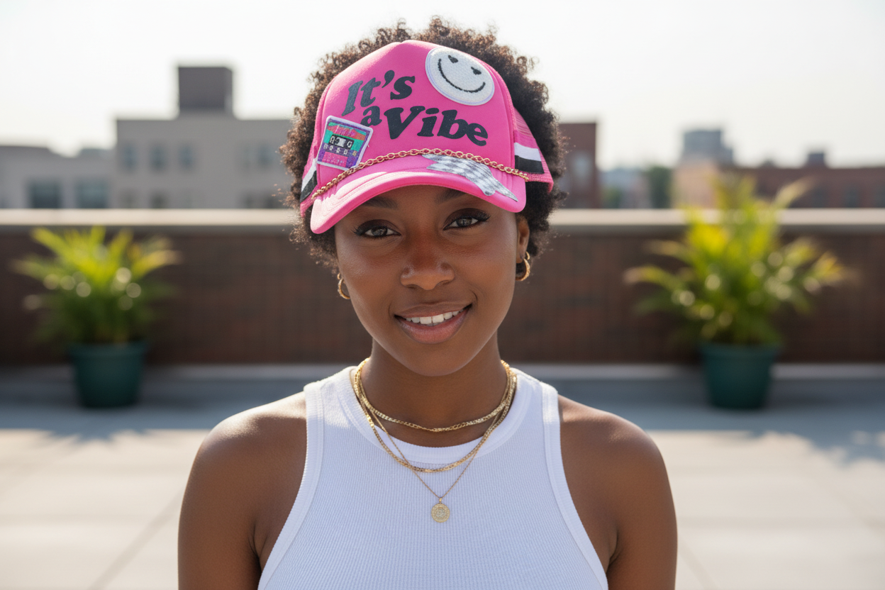 It's a Vibe – Pink Hat