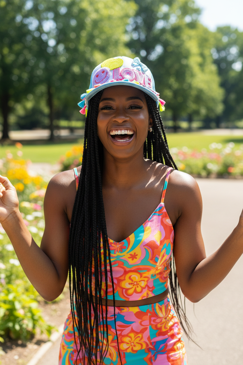 LOVE Tassel Hat